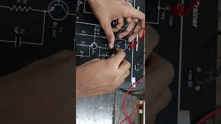 colpitts oscillator  2nd year practical  part 2 [upl. by Laicram]