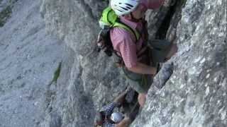 Klettersteig auf die Lachenspitze [upl. by Catlee578]