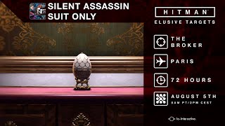 HITMAN Elusive Target 8  Silent Assassin  Suit Only  CenterStrain01 [upl. by Leirraj135]