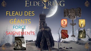 Build Fleau des géants surpuissant Elden ring [upl. by Jary]