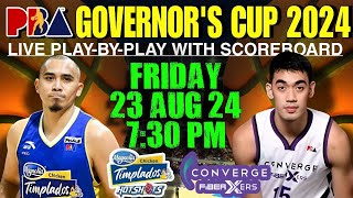 🔴LIVE MAGNOLIA VS CONVERGE PBA Play by Play Reaction amp Scoreboard 2024 Governors Cup Elimination [upl. by Tarazi]