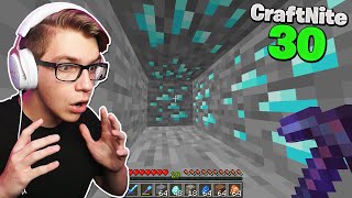 CraftNite 30  I used Kazs SECRET Mining Method to find Diamonds it worked [upl. by Neelav]