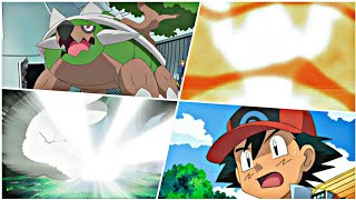 Ash all Sinnoh Evolution Monferno evolves into Infernape [upl. by Kamp]