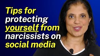 TIPS FOR protecting yourself from narcissists on social media [upl. by Ahseinar]