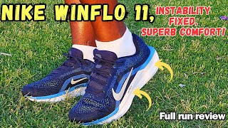 Nike Winflo 11 The best version yet Full run review winflo11 nikerunning bestrunningshoes nike [upl. by Hoyt905]