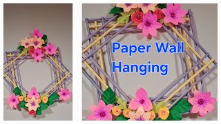 BEAUTIFUL PAPER WALL HANGING IDEAS LIVE [upl. by Obrien]