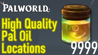 Palworld how to get high quality pal oil location farming guide [upl. by Enatan918]