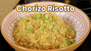 This EASY Spicy Chorizo Risotto is Mouthwatering [upl. by Vevay]