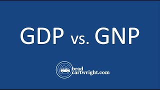 What is the Difference Between GDP vs GNP  Gross Domestic Product  IB Macroeconomics Exam Review [upl. by Beverley422]