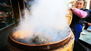 DEEP Chinese Street Food and Spicy Market Tour in Chengdu China [upl. by Azrim774]