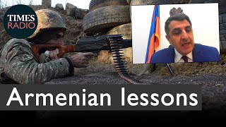 Where does Armenia stand on the Russian invasion of Ukraine [upl. by Yemerej964]