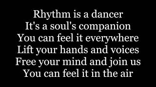 Snap  Rhythm Is A Dancer  lyrics [upl. by Lapotin]