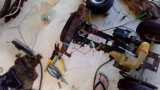 Homemade 31cc petrol rc car build Part 10 [upl. by Lody197]