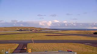 Sumburgh Airport Runway 1533 061119 [upl. by Armallas]