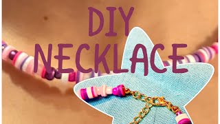 Make a necklace with me😁 tutorial on how to use a “clasp crimp” GenerallyLiz33 [upl. by Suoirad]