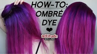 Ombré Hair Dye Tutorial [upl. by Manville239]