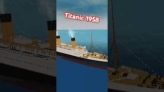 Titanic Sinking 1958 MOVİE MODEL🙄titanic ship history [upl. by Palmira66]