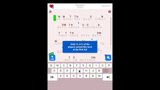 Cryptogram The Solution For Level 74  Step by Step Word Brain Puzzle [upl. by Naenaj634]