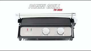 ¡Cocina como un chef Con nuestra Panini Grill TH 980i [upl. by Enalda523]