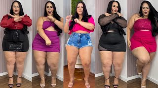 Latest Plus size Fashion for plus size women💖🥰 Curvy haul ❤️ [upl. by Jordanna]