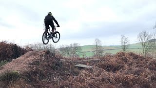 Hanchurch Woods On a Downhill Bike [upl. by Nenerb]