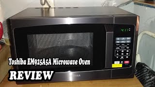 Toshiba EM925A5A Microwave Oven  Review 2020 [upl. by Hanikas844]