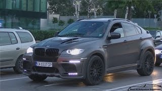 Hamann BMW X6M Tycoon EVO  Revs and Accelerations [upl. by Neyud]