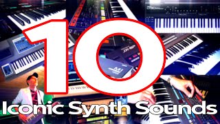 10 Iconic Synthesizer Sounds [upl. by Jessamyn236]