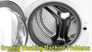 Common Grundig Washing Machine Problems TEASER [upl. by Oleusnoc]