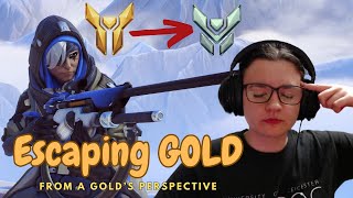 Can This GOLD Escape ELO Hell  Overwatch 2 [upl. by Feld]