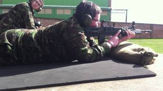 Me shooting the L98A2 with the Air Cadets [upl. by Diarmid]