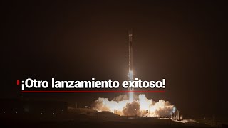 ¡Lanzamiento exitoso  Falcon 9 es lanzado al espacio con 20 satélites de Starlink [upl. by Aivek]