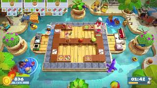 Overcooked 2  SurfnTurf 23  2 players  Score 1824 [upl. by Mersey838]