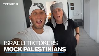 Israeli TikTokers mocking embattled Palestinians goes viral in Israel [upl. by Cutcliffe]