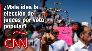 ¿Por qué es mala idea elegir jueces por voto popular [upl. by Lihas]