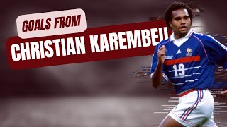 A few career goals Christian Karembeu [upl. by Etterraj]