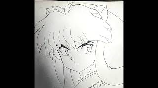 How to draw Inuyasha [upl. by Oloapnaig717]