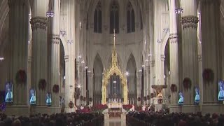 NYCs St Patricks Cathedral to hold Midnight Mass [upl. by Nolrac]