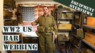 WW2 US BAR webbing [upl. by Eilasor]