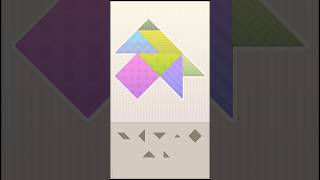 Tangram short videoshort tangram short shortvideo funstation games asmr classic fun art [upl. by Ane]