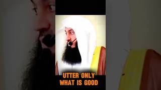 YOUR UTTERANCES motivation muftimenk allah muft islamics quotes muslims muslimshorts [upl. by Arik]