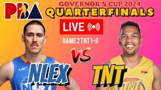 NLEX vs TALK amp TEXT  GAME 2 QUARTER FINALS  2024 PBA GOVERNORS CUP LIVE SCORE [upl. by Lamb745]