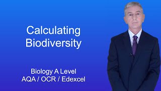 A Level Biology Revision quotCalculating Biodiversityquot [upl. by Ahcilef]