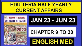 edu teria current affairs in english  edu teria current affairs 2023 english [upl. by Eckblad499]