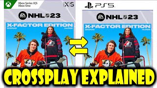 NHL 23  CROSSPLAY EXPLAINED 👀👀 [upl. by Almira]