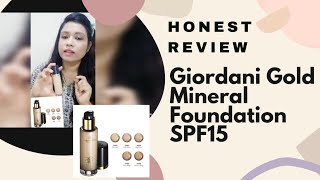 Giordani Gold Mineral Foundation SPF15 Review [upl. by Animlehliw622]