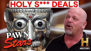 Pawn Stars TOP 7 RARE RELIGIOUS ITEMS Part 2 [upl. by Bonilla78]