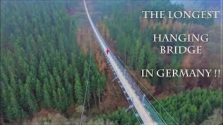 LONGEST HANGING BRIDGE IN GERMANY [upl. by Aryl]