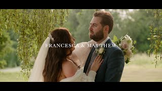 Francesca amp Matthew Chafford Park Wedding Video Highlights [upl. by Morehouse]