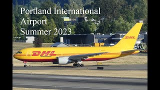 Plane Spotting at Portland International Airport PDX  KPDX amp Abroad  2023 Part 2  May to August [upl. by Klatt]